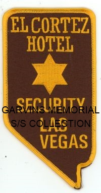 NEVADA,EL CORTEZ HOTEL SECURITY LAS VEGAS 1